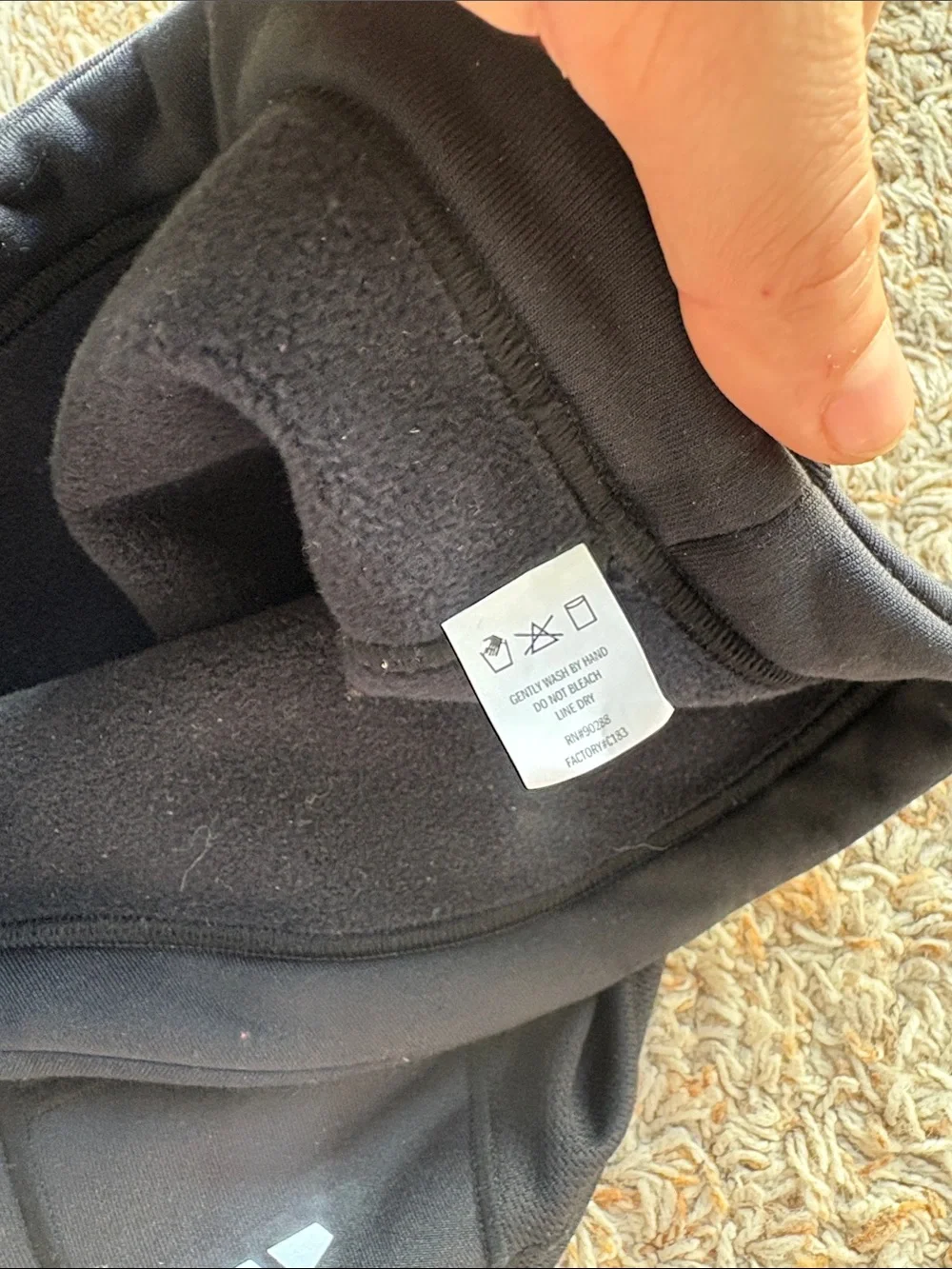 adidas Black Performance Skort with Logo